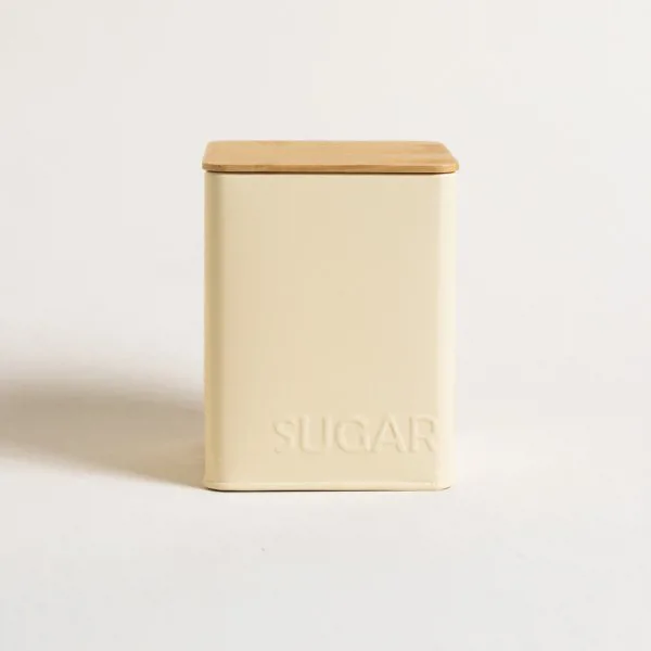 LATA CUADRADA TAPA BAMBOO SUGAR - Imagen 2