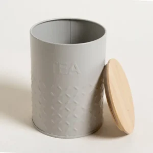 LATA REDONDA TAPA BAMBOO GREY TEA