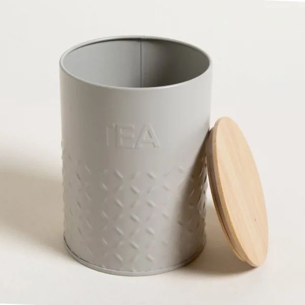 LATA REDONDA TAPA BAMBOO GREY TEA