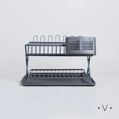 ESCURRIDOR DE PLATOS CON PORTA UTENSILIOS - Imagen 4