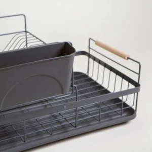ESCURRIDOR DE PLATOS CON PORTA UTENSILIOS