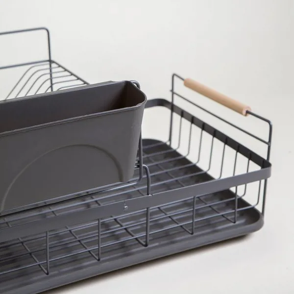 ESCURRIDOR DE PLATOS CON PORTA UTENSILIOS