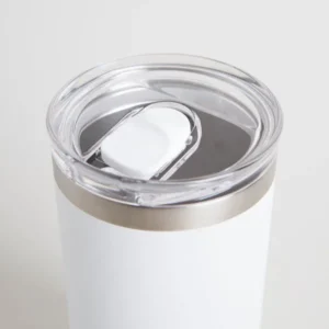 VASO TERMICO DE ACERO INOXIDABLE BLANCO