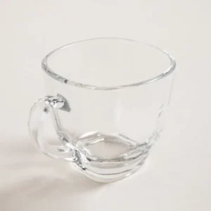 SET X 6 POCILLOS DE CAFÉ DE VIDRIO CLASSIC