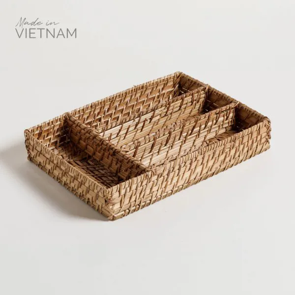 CUBIERTERO VINH NATURAL BAMBU Y RATAN - Imagen 2