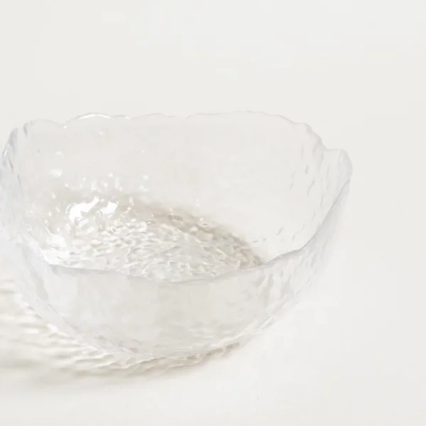 BOWL VIDRIO ROSES TRANSPARENTE