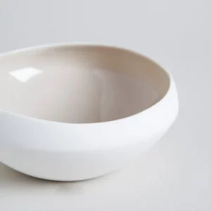 MINI BOWL AMALFI 220 ML BLANCO/NAT PORCELANA