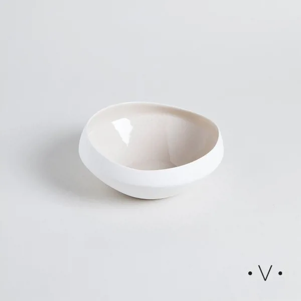 BOWL AMALFI 700 ML BLANCO/NAT PORCELANA - Imagen 2