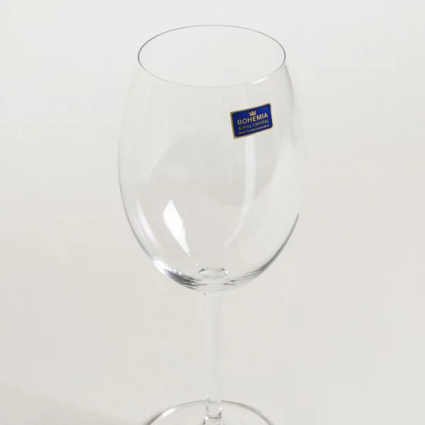 SET X 2 COPAS DE CRISTAL DE BOHEMIA