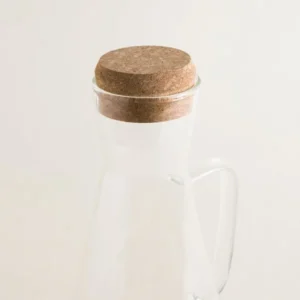 JARRA DE BOROSILICATO CON TAPA DE CORCHO