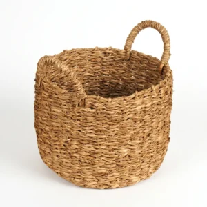 CANASTO DE FIBRA NATURAL SEAGRASS