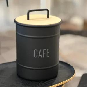 TARRO ECO CAFE ALUMINIO Y BAMBOO