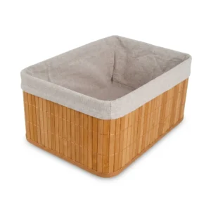 CANASTO RECTANGULAR BAMBOO
