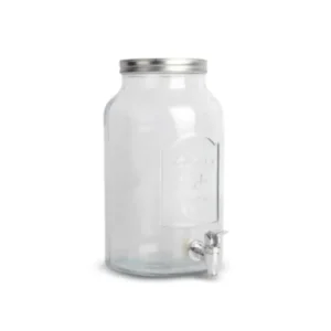 DISPENSER DE VIDRIO CON GRIFO