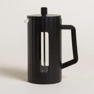 CAFETERA REDONDA CON EMBOLO BLACK