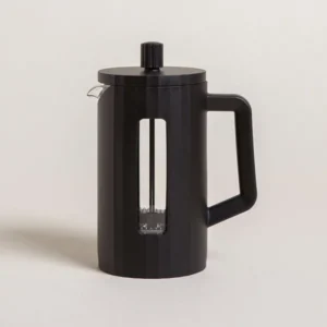 CAFETERA REDONDA CON EMBOLO BLACK