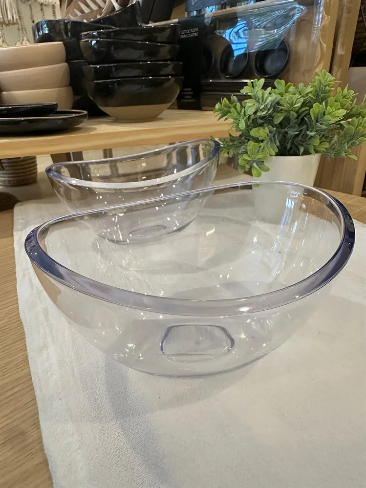 BOWL ACRILICO GLA GLAS TRANSPARENTE - Imagen 3