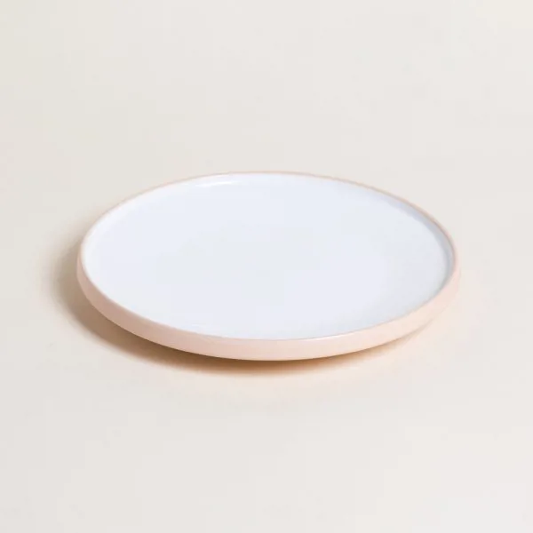 SET X 6 PLATO PLAYO TOZEUR TERRA BLANCO - Imagen 2