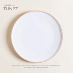 SET X 6 PLATO PLAYO TOZEUR TERRA BLANCO