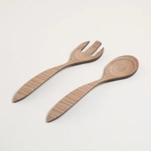 CUBIERTOS PARA ENSALADA DE FIBRA DE BAMBOO TRUNK