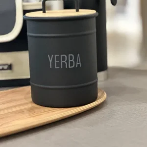 TARRO ECO YERBA ALUMINIO Y BAMBOO