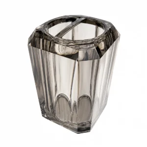 PORTA CEPILLO ACRÍLICO CRISTAL HUMUS