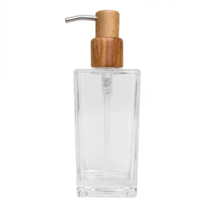 DISPENSER ALTO VIDRIO MADERA