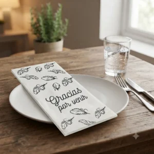 SERVILLETA RECTANGULAT "GRACIAS" PAPEL ULTRA SOFT