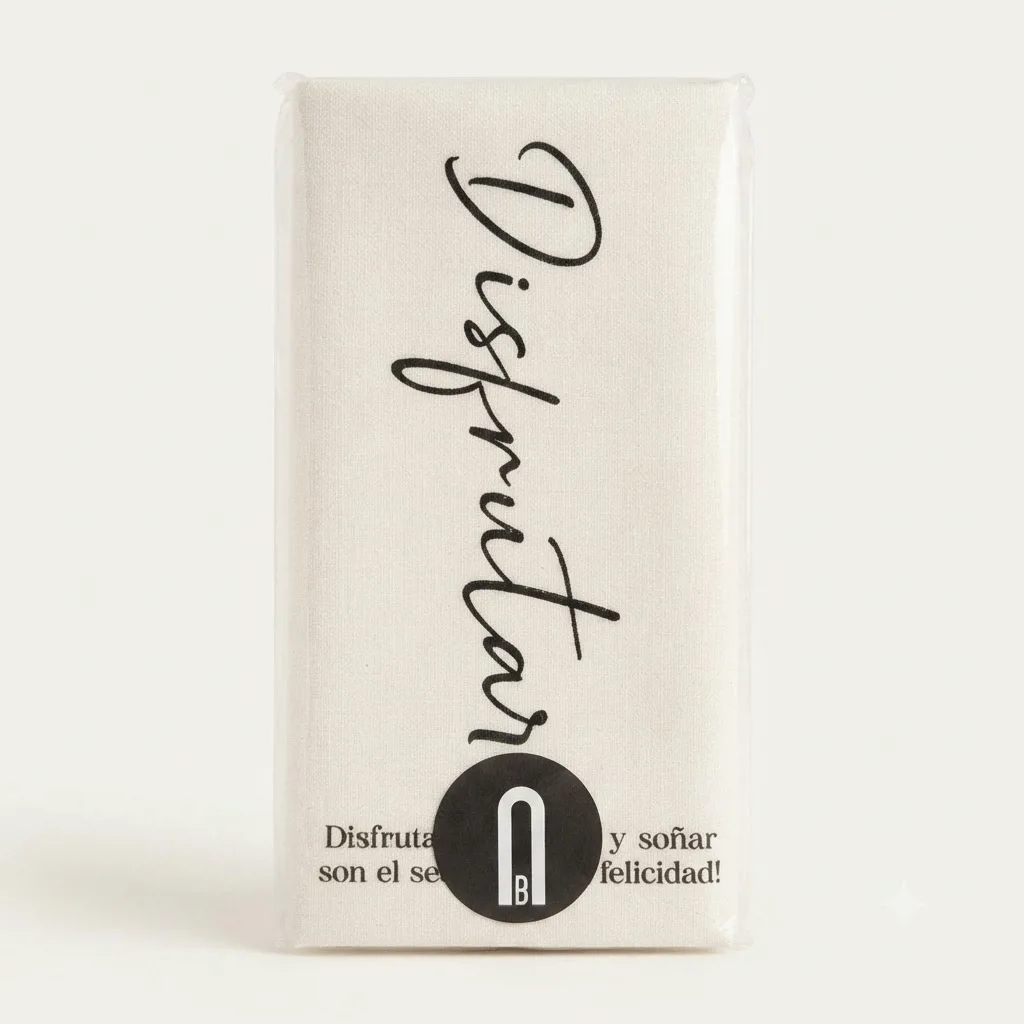 SERVILLETA RECTANGULAR PAPEL TISSUE ULTRA SOFT SOÑA/DISFRUTAR - Imagen 2