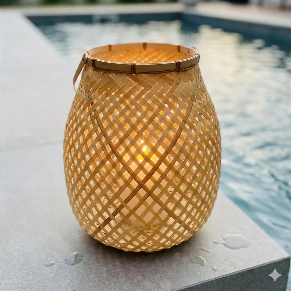 FANAL 100% BAMBOO CON PORTA VELA - Imagen 2