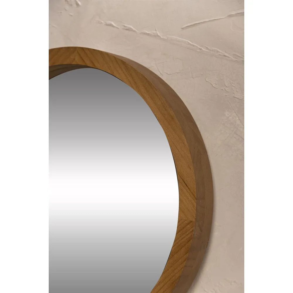 ESPEJO MADERA LUSTRADA DE 40 CM - Imagen 2