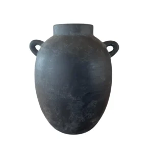VASIJA DE TERRACOTA NEGRO