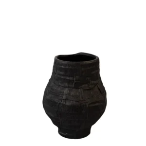 JARRON DE TERRACOTA NEGRO