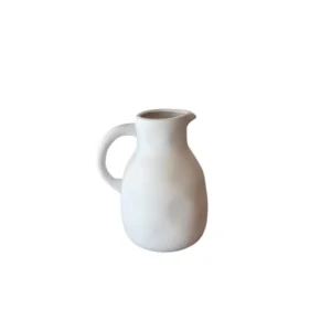 JARRON DE TERRACOTA BLANCO