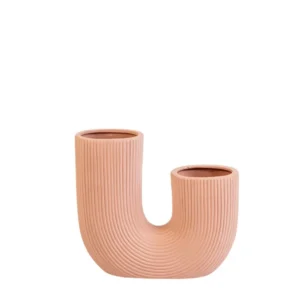 JARRON DE TERRACOTA ROSA PALIDO