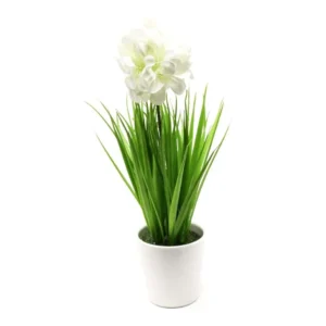 BONSAI BLANCO FLOR 28 CM ALTO X 5 CM DIAM