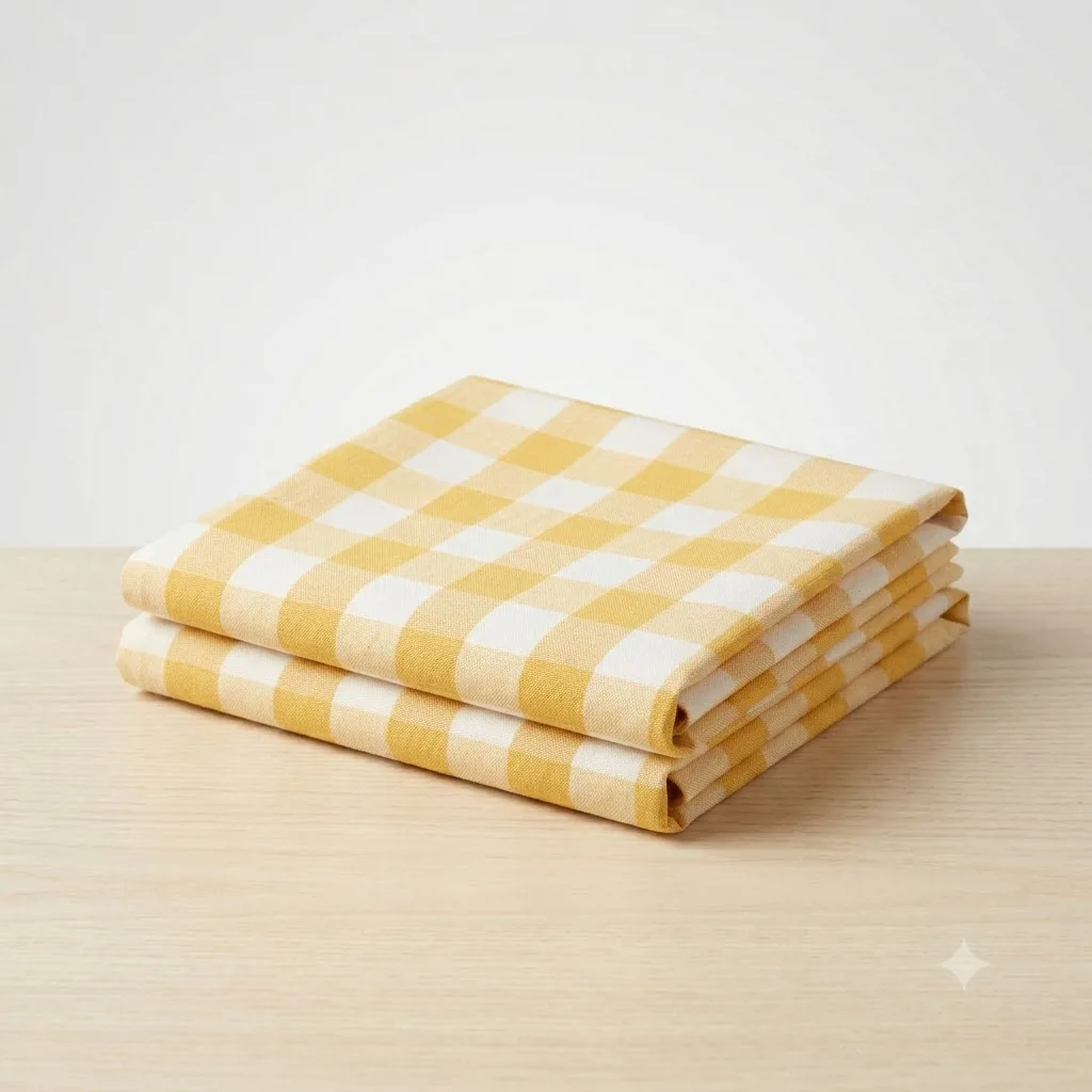 MANTEL RECTANGULAR TUSOR PICNIC AMARILLO 1.50 X 2.50 - Imagen 2