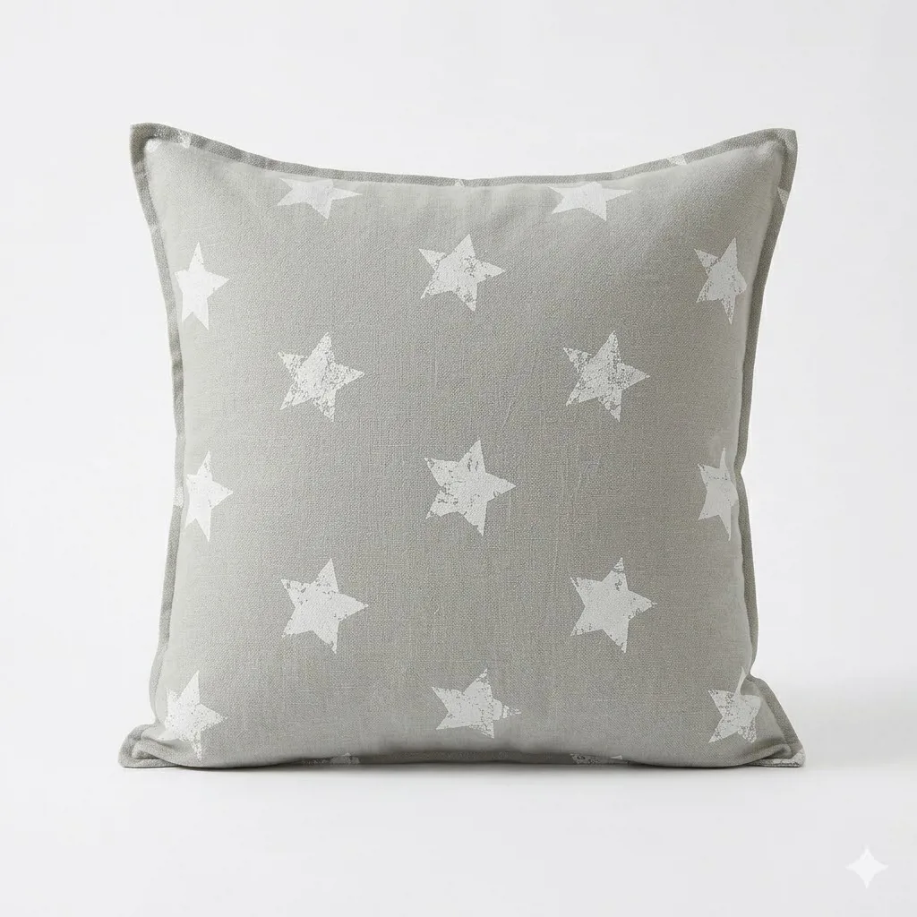 ALMOHADON 50 CM X 50 CM ESTRELLA - Imagen 2