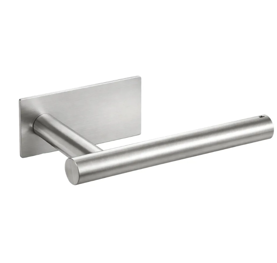PORTA PAPEL DE METAL CON AUTOADHESIVO 3M