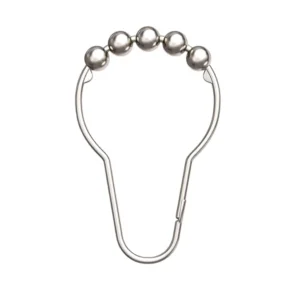 GANCHO CORTINA METAL PELOTITAS
