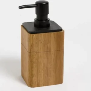 DISPENSER ACACIA CUADRADO