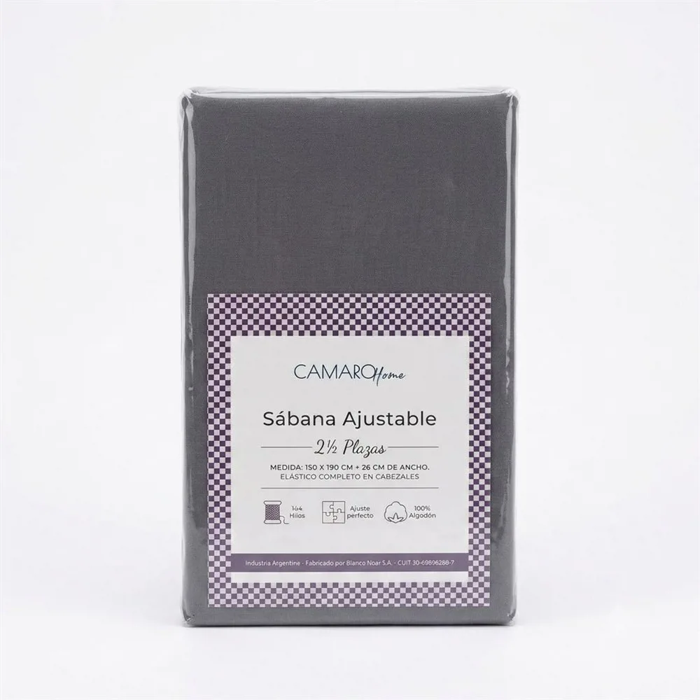 SABANA AJUSTABLE GRIS - Imagen 2