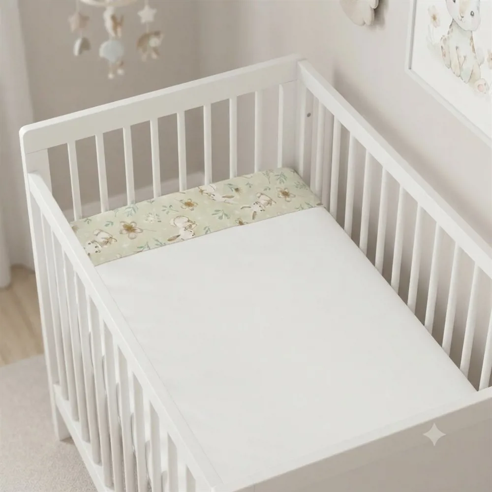 JUEGO DE SABANAS PRACTICUNA (PARA COLCHON 0,80 X 1,10 MTS) CONEJO BEIGE