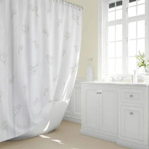 CORTINA DE BAÑO GASA ESTAMPADA MAGNOLIA