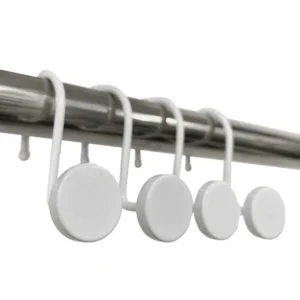 GANCHOS DE BAÑO METAL PREMIUM PETIT BLANCO