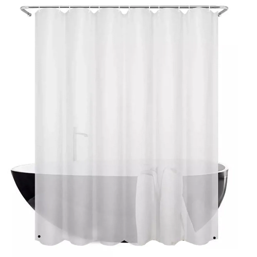 PROTECTOR DE CORTINA DE BAÑO 100 MICRONES CON IMAN