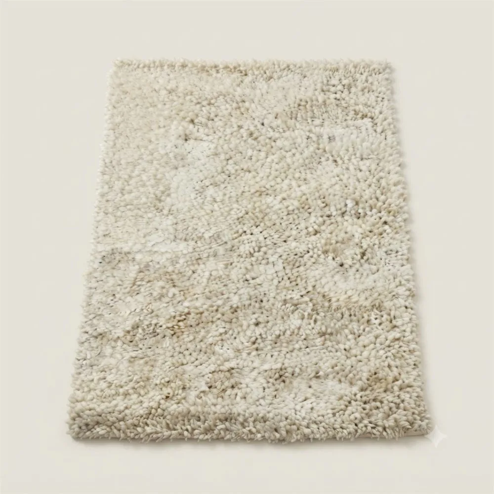 ALFOMBRA SHAGGY COOL COLOR CREMA - Imagen 2