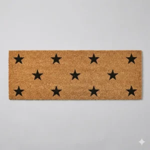 FELPUDO RECTANGULAR ESTRELLAS