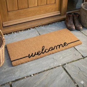 FELPUDO RECTANGULAR WELCOME