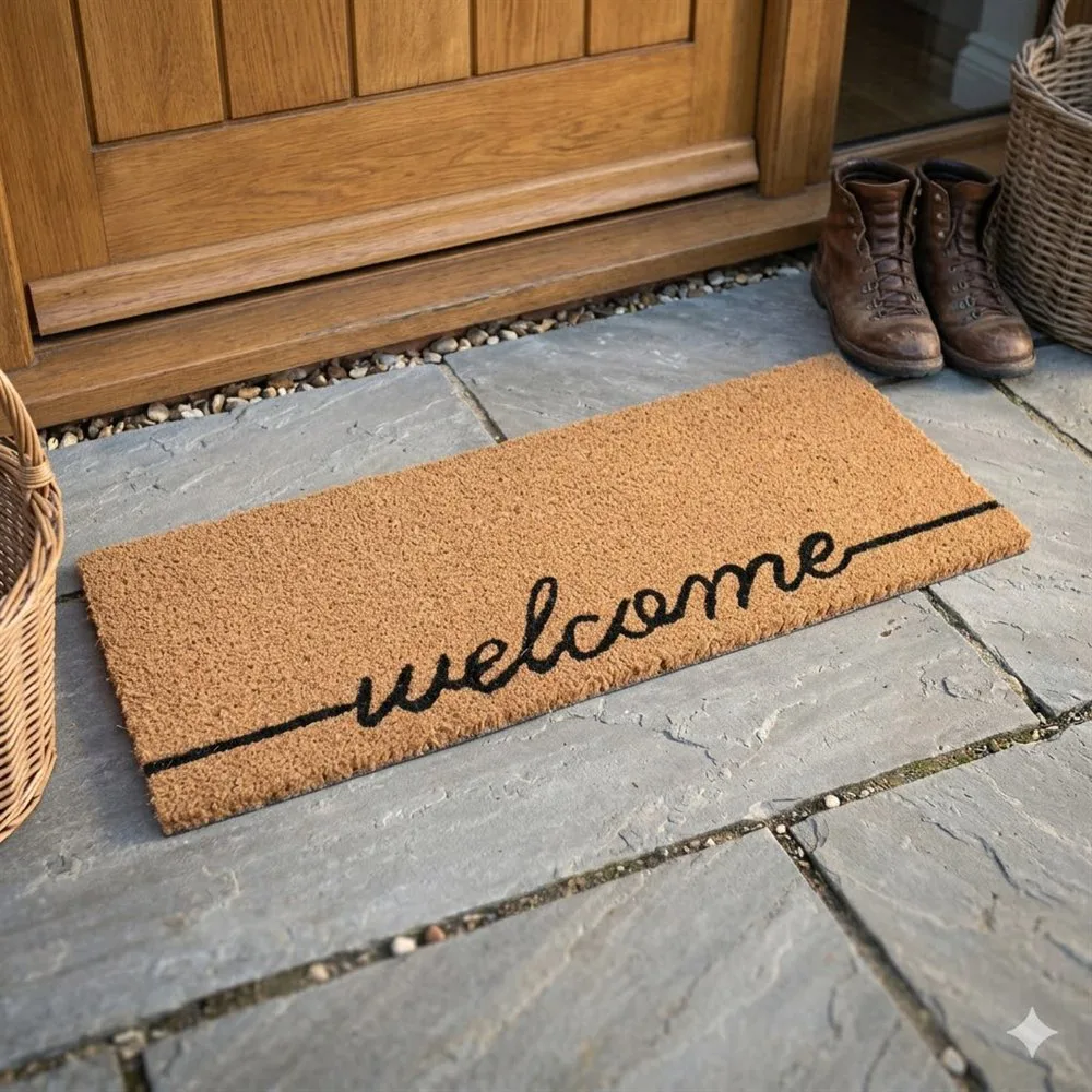 FELPUDO RECTANGULAR WELCOME